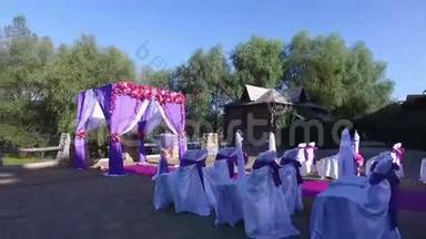 婚礼用花，婚礼拱门